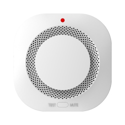 THE WAY Tuya Smoke Detector, Wifi Home Smart Fire Protection Photoelectric Smoke Detector Wireless Smoke Alarm, Timely Fire Hazard Alarm-441-Wifi