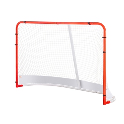 VEVOR 72" X 48" Street Hockey Net, Indoor Outdoor Steel Hockey Goal, Official Regulation Pro Hockey Training Goal Set, Portable Hockey Goal \w Net