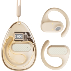 THE WAY Wireless Bluetooth Earphones, Ows Sports Waterproof Earhook Headphones Touch Control Extra Long Battery Life, Bluetooth 5.4 Wireless Earbuds