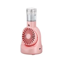 THE WAY Handheld Spray Fan Multifunctional Desktop Folding Small Fan Spray Humidifier Outdoor Handheld Hanging Neck Spray Fan F6 Desktop Spray Fan