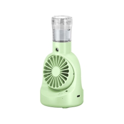 THE WAY Handheld Spray Fan Multifunctional Desktop Folding Small Fan Spray Humidifier Outdoor Handheld Hanging Neck Spray Fan F6 Desktop Spray Fan