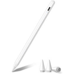 OECECA Stylus Pen for Ipad 2018-2025, 2X Fast Charging, Palm Rejection, Tilt Sensitivity, Pencil for Apple Ipad Compatible \w Ipad 6/7/8/9/10/11, Ipad Air