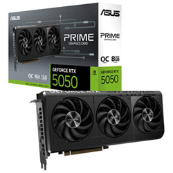 ASUS Prime GeForce RTX 5050 OC 8GB GDDR6 Video Card