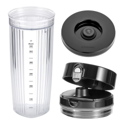 ZWILLING Enfinigy Personal Blender Jar With Drinking Lid And Vacuum Lid