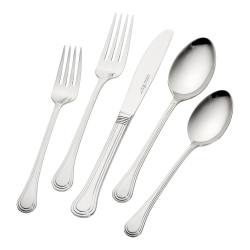 HENCKELS Astley 20 Piece Flatware Set Polished