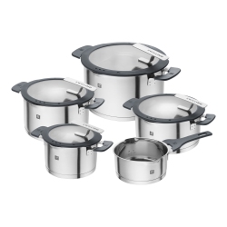 ZWILLING Simplify Pot Set, 9 Piece Stainless Steel