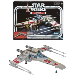 STAR WARS Vintage Collection 3.75 Inch Scale Vehicle Figure Exclusive - Luke Skywalker X-Wing Fighter Reissue In Red
