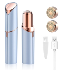 MYACUC Facial Hair Removal for Women, Mini Hair Remover, Electric Razor Shaver Portable Bikini Epilator for Lips, Chin, Armpit Fuzz, Fingers, Neck