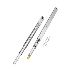 VEVOR 1 Pair Full Extension Drawer Slides 16 18 20 24 30 35 37.4 59 24 32 36 40 48 60 In, 250 Lbs Load Locking Drawer Slides, Ball Bearing \w Lock
