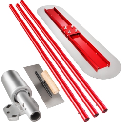 VEVOR 1200X300MM Bull Float Manganese Steel Concrete Float Cement Tool Bull Concrete Kit Bull Pool Float Bull Float Handle Bull Float Bracket