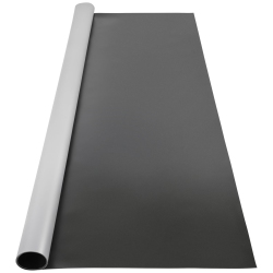 VEVOR 6.6X3.9Ft Dance Floor Roll, 0.06In Thick Pvc Vinyl Dance Floor, Black/grey Reversible Portable Dance Floor, Non-Slip Dance Flooring, Ballet