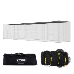 VEVOR 55Ft (Net Only) Professional Softball Baseball Batting Hitting Training Net, Practice Portable Pitching Cage Net \w Door & Carry Bag, Heavy
