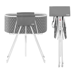 VEVOR Portable Dog Bathtub, Elevated & Foldable Space-Saving Pet Shower Station \w Efficient Drainage, Bathing Tub for Washing & Grooming Small And