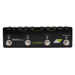 CHSSHA00 Guitar Looper, Looping Effects Pedal, Multiple Looping Capabilities, Electric Guitar Looper Pedal for Guitar, Bass And Keyboard, Unlimited