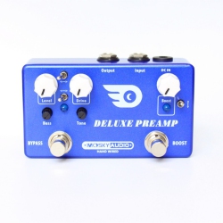 CHSSHA00 Dual-Channel Multi-Function Guitar Effects Pedal | Drive + Overdrive 2-In-1 | 4 Overdrive Modes | True Bypass Design