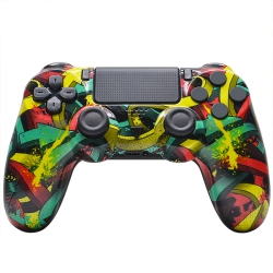 THE WAY Ps4 Controller Bluetooth Wireless Professional Game Controller Six-Axis Dual Shock Ps4 Controller Gyroscope Somatosensory Game Headphone Jack