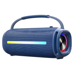 MYACUC Outdoor Portable Bluetooth Speaker, 20W Waterproof Wireless Speaker \w Colorful Flash Light, Heavy Bass, Suitable for Outdoor, Party, Home