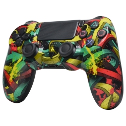 THE WAY Ps4 Controller Bluetooth Wireless Professional Game Controller Six-Axis Dual Shock Ps4 Controller Gyroscope Somatosensory Game Headphone Jack