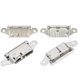 ESOURCE PARTS Replacement Charging Port Soldering Required - 21 Pin - Micro B 3.0 - 4 Anchor Points (C047)