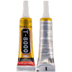 ESOURCE PARTS Replacement Multi-Purpose Glue Adhesive T8000 (15Ml / Clear) (Zhanlida)