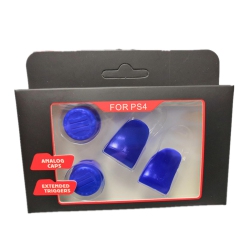 THE WAY Ps4 Game Controller Heightened Key L2R2 Extended Key Set P4 Game Controller Heightened Cap Extended Key - Three Bars In Blue