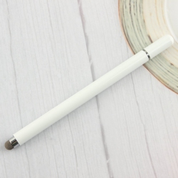 THE WAY New Mobile Phone Tablet Metal Capacitive Pen Painting Magnetic Universal Stylus Cloth Head Disc Two-In-One Stylus, Suitable For