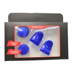 THE WAY Ps4 Game Controller Heightening Key L2R2 Extension Key Set P4 Game Controller Heightening Cap Extension Key - Threaded In Blue