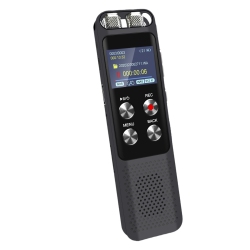 MYACUC 8GB+64GB Digital Voice Recorder, Voice Activated Recorder With Playback, Audio Recording Device for Lecture Meeting, Small Portable Tape Recorder