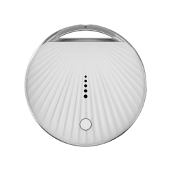 THE WAY Apple Airtag Anti-Lost Device Findmy Elderly, Child & Pet Locator - Valuables - Keys - Car Locator - Lost Item Finder - In White