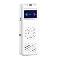 THE WAY Mp3 Player With Screen, Bluetooth Recording, Fm Music Playback, Novel Listening With Screen [Multi-Function Music Recording Novel Radio] 8GB