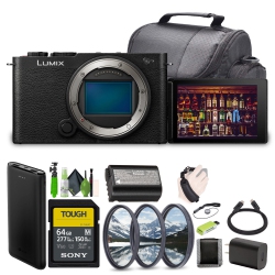 PANASONIC Lumix S9 Mirrorless Full Frame Compact Camera Body (Dc-S9Bodyk) In Black