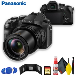 PANASONIC Lumix Dmc-Fz2500 Digital Camera With Memory Kit Starter Bundle