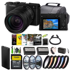 PANASONIC Lumix S9 Mirrorless Full Frame Camera With 28-200MM L Mount Lens-Black