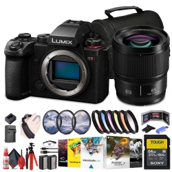 PANASONIC Lumix S5 Ii Mirrorless Camera + Lumix S 85MM Lens + 64GB Card + More
