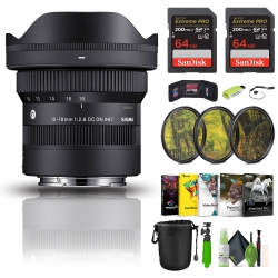 PANASONIC Lumix S Series Camera Lens, 14-28MM F4-5.6 Ultra Wide-Angle Zoom Lens With Macro Capability, S-R1428