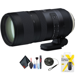 TAMRON Sp 70-200MM F/2.8 Di Vc Usd G2 Lens for Nikon F for Nikon F Mount + Accessories (International Model With 2 Year