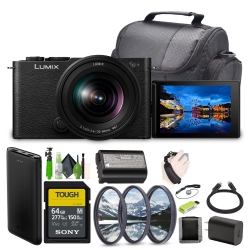 PANASONIC Lumix S9 Mirrorless Full Frame Camera With 20-60MM L Mount Lens In Black
