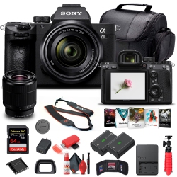 SONY Refurbished (Excellent) - Alpha A7 Iii Mirrorless Camera W/ 28-70MM Lens Ilce7M3K/b - Basic Bundle