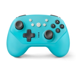 THE WAY Nintendo Switch Lite Wireless Tooth Game Controller Mini Six-Axis Somatosensory Vibration Handle Controller - In Blue