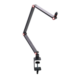 THE WAY Projector Stand, Tablet Stand, Microphone Cantilever Stand, Live Camera Stand, Adjustable Desktop, 1/4 Tooth Projector Stand (Black)