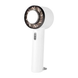 THE WAY Semiconductor Refrigeration Handheld Fan, Mini Outdoor Portable Ice Cold Compress USB Charging High Wind Power Desktop Small Fan, 2000 Mah