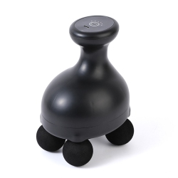 THE WAY Mini Portable Fascia Gun, Multi-Speed Frequency Conversion Shoulder And Neck Massager, Fitness Equipment, Electric Vibration Massager, 4-Head