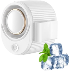 THE WAY High Speed ​​waist-Mounted Fan, Clip-On USB Desktop Mini Fan Lazy Fan, 3 Speeds, Personal Cooling for Outdoor Work, Hiking, Travel