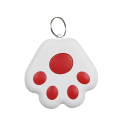 THE WAY Gps, Bluetooth Anti-Lost Device Locator, Keychain Caller Patch Elderly Children Pet Tracker - In Red