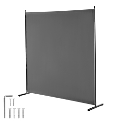VEVOR 6Ft Room Divider, Single Panel Room Divider, Privacy Screen Indoor, Partition Divider for Room Separation, Freestanding Room Divider Panel For