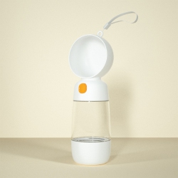 THE WAY Portable Travel Water Cup for Pet Dogs, Water Bottle, Dog Walking Water Dispenser, Water Bottle, Water Feeder - Drinking Water + Feeding