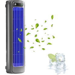 MYACUC Wall-Mounted Silent Circulation Fan, Portable Tower Fan With Floor And Tabletop Stand for Bedroom, Office, Kitchen