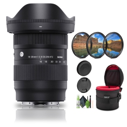 SIGMA 16-28MM F/2.8 Dg Dn Contemporary Lens for E + Cleaning Kit + Lens Case