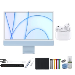 APPLE Refurbished (Excellent) - Imac M1 24" With Retina 4.5K - 256GB SSD - + Airpods 4 + More In Blue