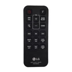 LG Refurbished (Good) Soundbar Remote Controller Assembly Akb74935631